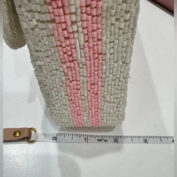 NEW Cherry Print Beaded Handbag - Picture 14 of 16